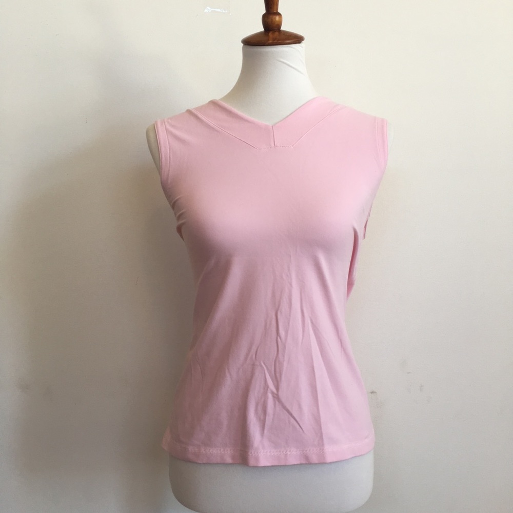 Lululemon Center V focus Tank Sleeveless Pink 12